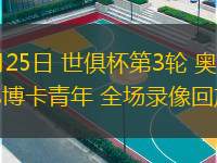  06月25日 世俱杯第3輪 奧克蘭城vs博卡青年 全場(chǎng)錄像回放
