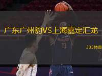  廣東廣州豹VS上海嘉定匯龍